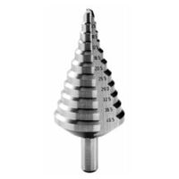 ISO-Stufenbohrer 6,5-40,5mm 11 Stufen