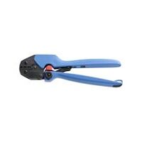Crimping pliers for wire end