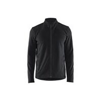 Microfleece kabát fekete/közepes szürke 4XL