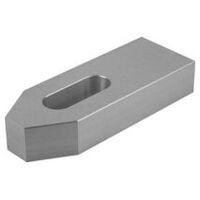 Spanijzer, vlak, overeenkomstig DIN 6314, Aluminium