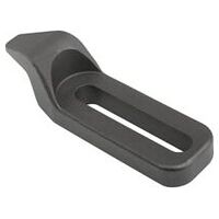 Spanijzer, gebogen, Temperstaal