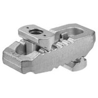 Spanijzer, Vorm C, verstelbaar, met stiftschroef, verzinkt, Temperstaal