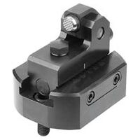 Spannelement, Form C, mit Pendelauflage, brüniert, Gr. 12, Stahl