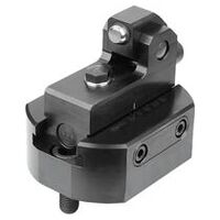 Spannelement, Form A, mit Pendelauflage, brüniert, Gr. 16, Stahl