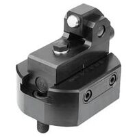 Spannelement, Form B, mit Pendelauflage, brüniert, Gr. 16, Stahl