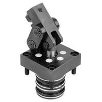 Hebelspanner, Form C, hydraulisch, brüniert, doppelt wirkend, Stahl