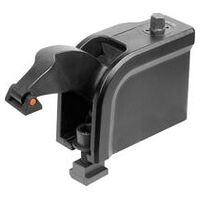 Kraftspanner, Form A, kompakt, verzinkt, schwarz, glatt, Vergütungsstahl, SW 10