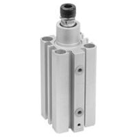 Schwenkspanner, Form B, pneumatisch, rechtsschwenkend, Gr. 32, silber, Aluminium