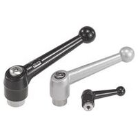 Klemmhebel, Gr. 2, schwarz seidenmatt, Zink