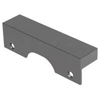 Spannbacken, mit Bearbeitungszugabe, brüniert, Werkzeugstahl