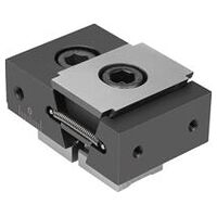 Keilspanner, Form D, mit Festbacke, gehärtet und phosphatiert, einseitig, mit Bearbeitungszugabe, Einsatzstahl