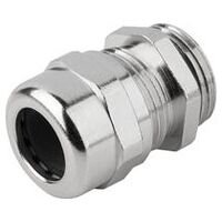 Kabelwartel, met standaard schroefdraadlengte, vernikkeld, eMC, Messing