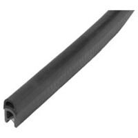 Kantenschutz-Dichtprofil, Form I, schwarz, PVC