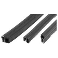 Profilé d’étanchéité pour protection des arêtes, Forme A, avec joint, noir, EPDM