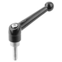 Klemmhebel, Gr. 2, schwarz seidenmatt, Zink