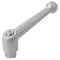 Klemmhebel, Gr. 2, silber-metallic, Zink