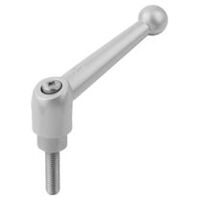 Klemmhebel, Gr. 2, silber-metallic, Zink