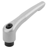 Klemmhebel, seidenmatt, Gr. 3, silber-metallic, Zink