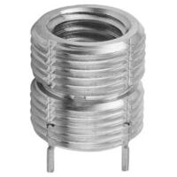 Draadinsert, zelfborgend, gepassiveerd, versterkt, Edelstaal