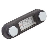 Ölstandsanzeiger, Form B, mit Thermometer, Stahl