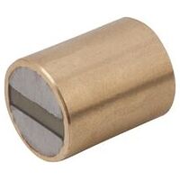 Aimant, Forme A, pince à tige, ronde, Smco