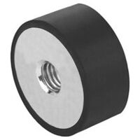 Gummipuffer, Typ E, Stahl