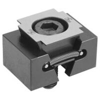 Keilspanner, mit Bearbeitungszugabe, vergütet, doppelseitig, schwarz, Vergütungsstahl