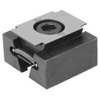 Keilspanner, mit Bearbeitungszugabe, vergütet, doppelseitig, schwarz, Vergütungsstahl