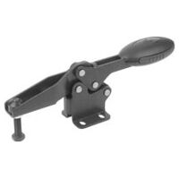 Schnellspanner, Standard, nitrocarburiert und oxidiert, Fuß waagrecht, Stahl