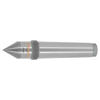 Fixed solid carbide lathe centre 60° with push-off thread