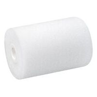 Mini schiuma a rullo di piccola superficie, dritta. Per semplici lavori di verniciatura su superfici lisce come legno, metallo e plastica. Buona finitura superficiale. 5 cm