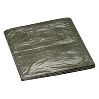 Bâche en tissu PE avec œillets. Bâche robuste avec microtissu laminé. Universellement adapté. Imperméable, résistant à la déchirure, résistant aux UV et durable. Œillets tous les 1m pour l’arrimage. Dimensions = taille de coupe, taille utilisable env