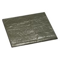 Bâche en tissu PE avec œillets. Bâche robuste avec microtissu laminé. Universellement adapté. Imperméable, résistant à la déchirure, résistant aux UV et durable. Œillets tous les 1m pour l’arrimage. Dimensions = taille de coupe, taille utilisable env