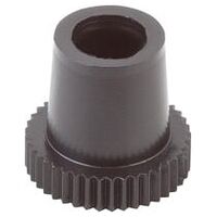 Capot de protection, Forme A, noir