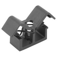 Kabelhouder, type I en type B, zwart, Polyamide