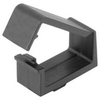 Kabelhouder, Vorm A, met hamer, type B, zwart, Polyamide