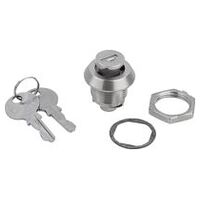 Drehriegel, abschließbar, Edelstahl