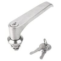 Drehriegel, mit L-Griff, Edelstahl