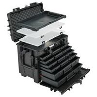 Tool trolley deep black