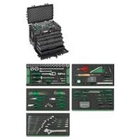 Werkzeug-Sortiment im Werkzeug-Trolley 13230 WT/TS Länge 381mm B.581mm H.455mm 160 St.