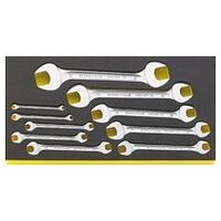 Juego de llaves fijas dobles MOTOR TCS WT 10/10 6-32MM 6 - 32 10 piezas