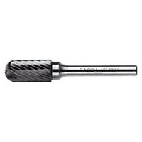 Carbidspidset 6 mm cylindrisk