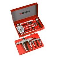 General engineering puller kit, 15 to 110 mm in metal case