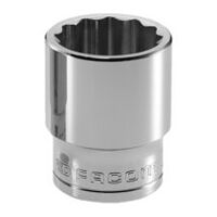 Ključ za vtičnice , notranji kotniknikni pogon 12,7 mm (1/2″) , izhod OGV®-dvanajststranski profil , SW 11/16″.