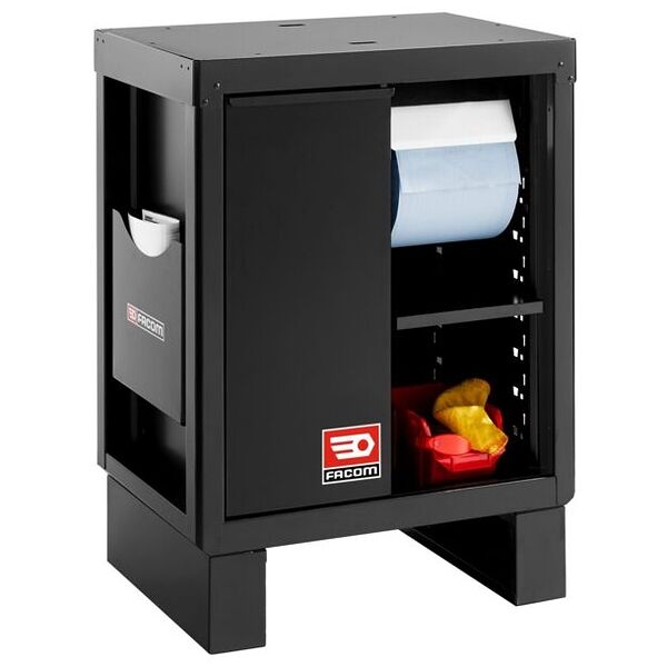 ROLL Système d'atelier RWS2.0 - Station de nettoyage avec poubelle et porte-rouleau de papier