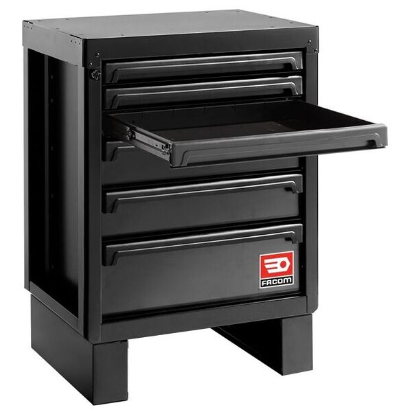 ROLL Système d'atelier RWS2.0 - Kit de socle, noir