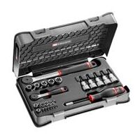 Nasadni ključ-Set 1/4″ 1/2″, 26 kosov.