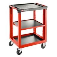 Utility cart 3 levels, to be assembled