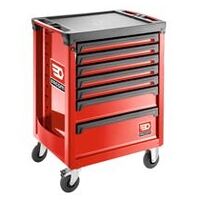 Roller cabinet 7 drawers, 569 x 421 mm, 3 modules per drawer