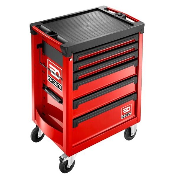 Roller cabinet 6 drawers, 569 x 421 mm, 3 modules per drawer